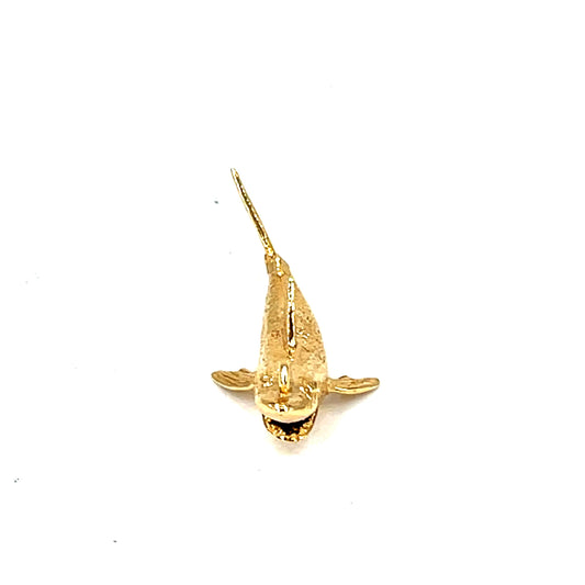 Textured Shark Pendant in 9Ct Yellow Gold 3.9g - Hyman’s Jewellers