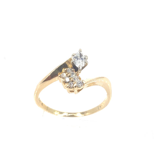 Women’s 14ct Yellow Gold Diamond Ring - 0.40ct - Hyman’s Jewellers
