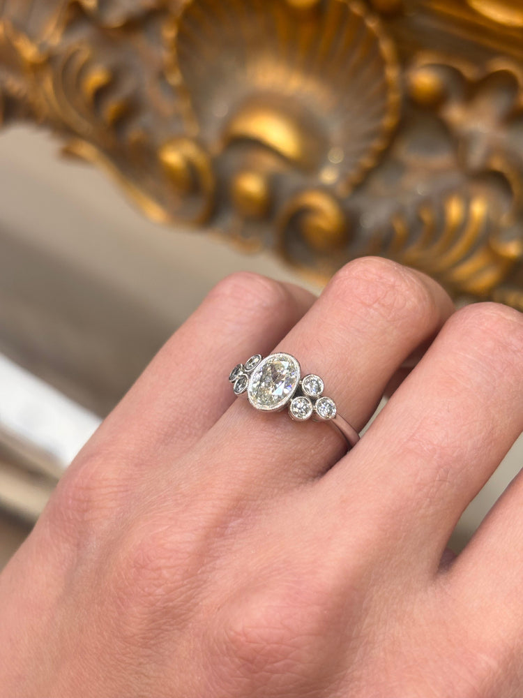 Women’s 18ct White Gold Charles Greig Diamond Ring - Hyman’s Jewellers