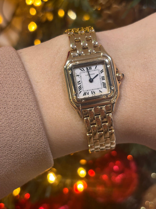 Women’s 18ct Yellow Gold Cartier Panthère de Cartier Watch - Hyman’s Jewellers