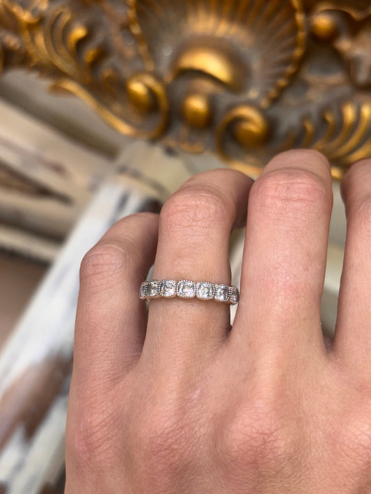 Womens 925 Silver Pandora Cz Ring - Hyman’s Jewellers