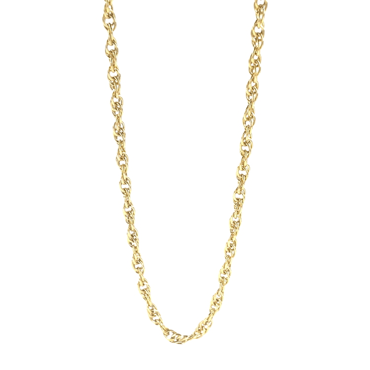 Women's 9ct Classic Yellow Gold Chain Necklace - 11g - Hyman’s Jewellers