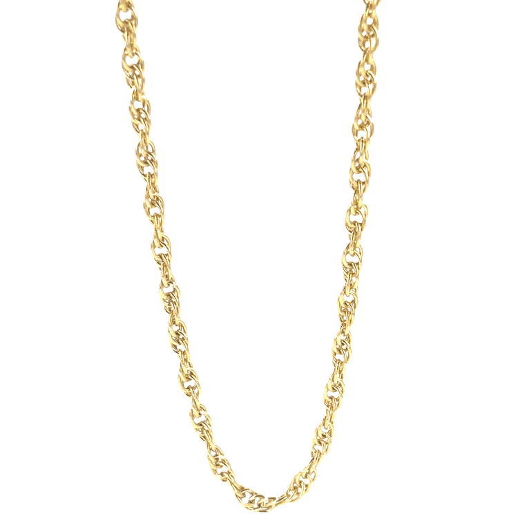 Women's 9ct Classic Yellow Gold Chain Necklace - 11g - Hyman’s Jewellers