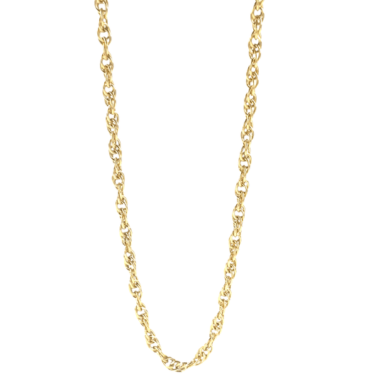 Women's 9ct Classic Yellow Gold Chain Necklace - 11g - Hyman’s Jewellers