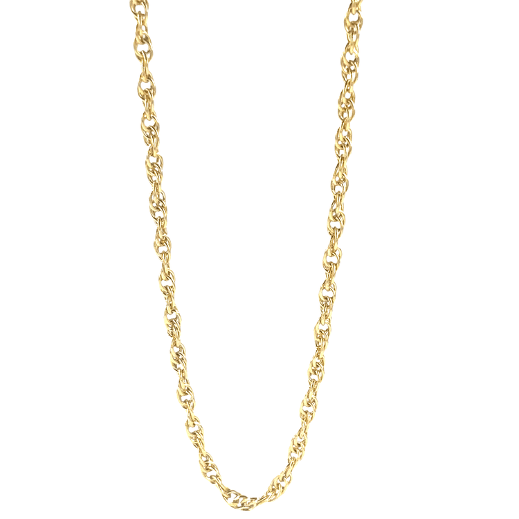 Women's 9ct Classic Yellow Gold Chain Necklace - 11g - Hyman’s Jewellers
