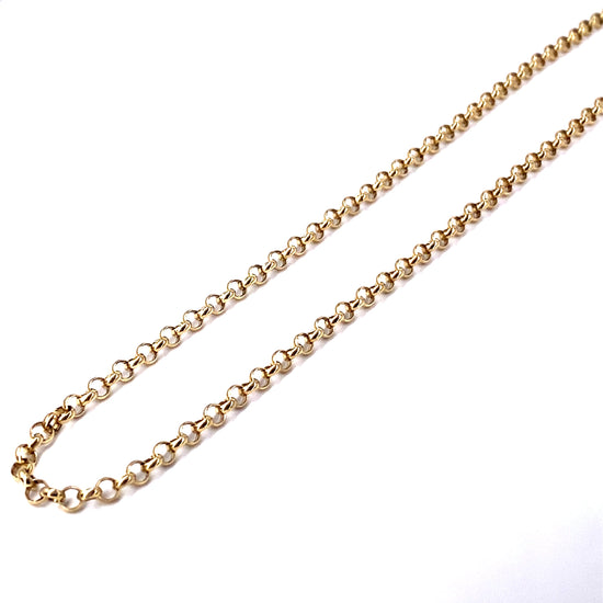 Women’s 9ct Yellow Gold Belcher Chain 24” 11.4g - Hyman’s Jewellers