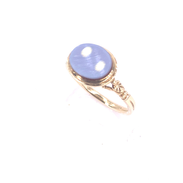 Women’s 9ct Yellow Gold Carnelian Ring - 3.5g - Hyman’s Jewellers
