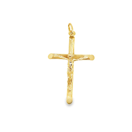 Women’s 9ct Yellow Gold Crucifix Cross - 2.1g - Hyman’s Jewellers