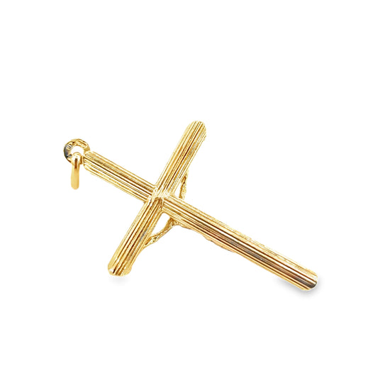 Women’s 9ct Yellow Gold Crucifix Cross - 2.1g - Hyman’s Jewellers