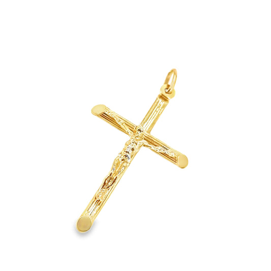 Women’s 9ct Yellow Gold Crucifix Cross - 2.1g - Hyman’s Jewellers