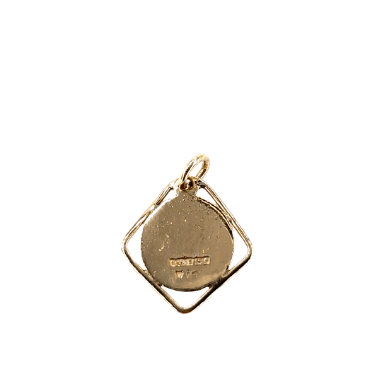 Women’s 9ct Yellow Gold St Christopher Pendant - Hyman’s Jewellers