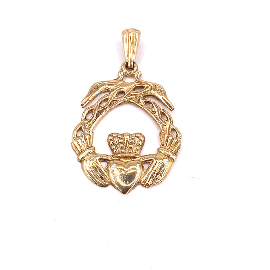 Women’s Claddagh Pendant - 2g - Hyman’s Jewellers