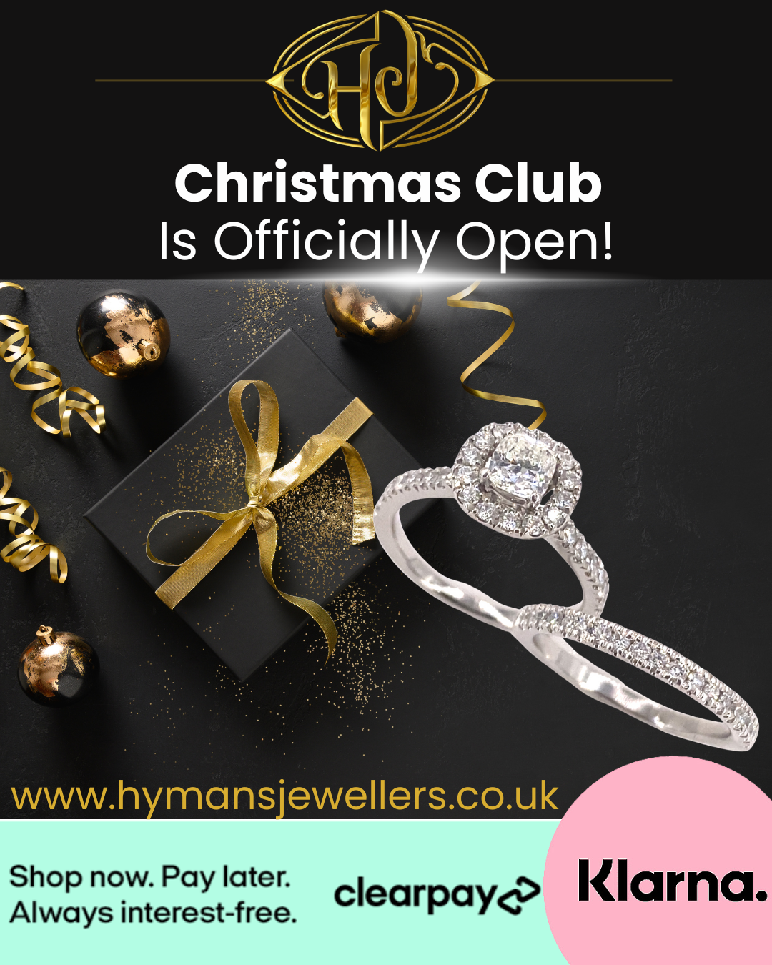 🎄 Christmas Club Is Officially Open at Hymans Jewellers! 🎄