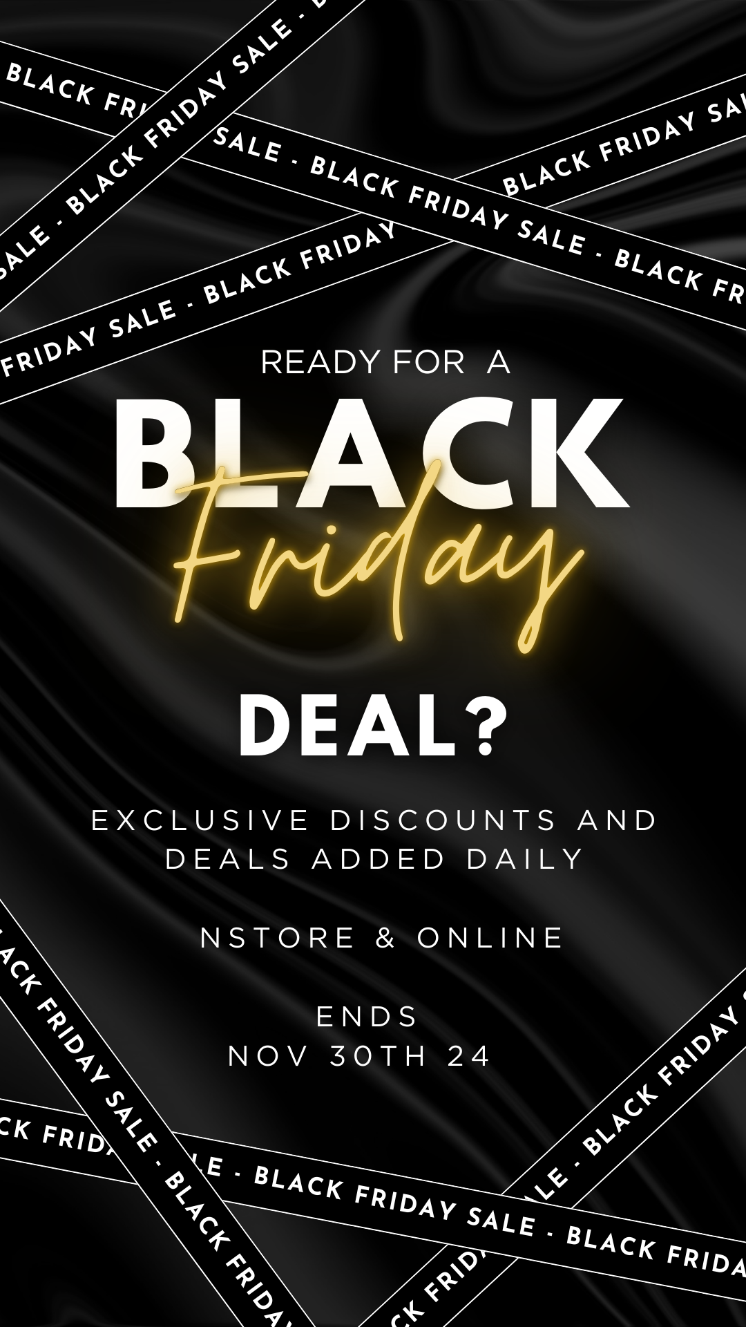 Attention Early Birds- We've Released Our  Exclusive Black Friday Sale Early!