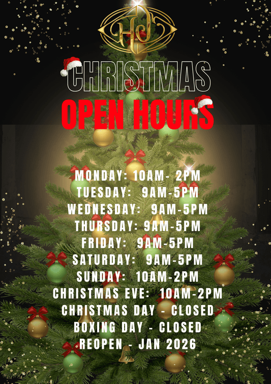 Hymans Jewellers Christmas Opening Hours 2025 – Visit Us This Festive Season! - Hyman’s Jewellers