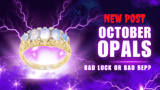 October Birthstone Spotlight: Opal ✨🦇 🔮 - Hyman’s Jewellers