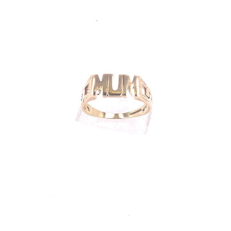 Women’s 9ct Yellow Gold Mum Ring - 2g