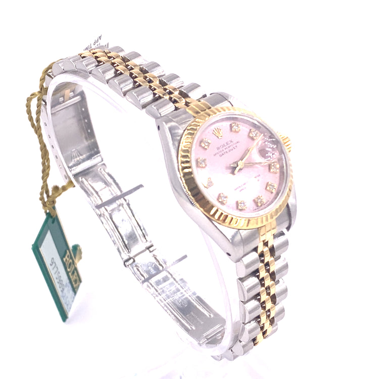 Women’s Bimetallic Rolex Datejust Watch - 26mm