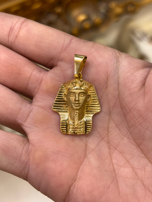 Women’s 18ct Yellow Gold King Tutankhamen Pendant - 2.5g