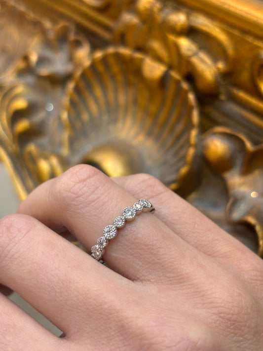 18ct White Gold Diamond Eternity Ring in White Gold - Hyman’s Jewellers