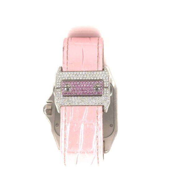 Women’s Cartier Santos 100 XL “Pink Panther" Watch