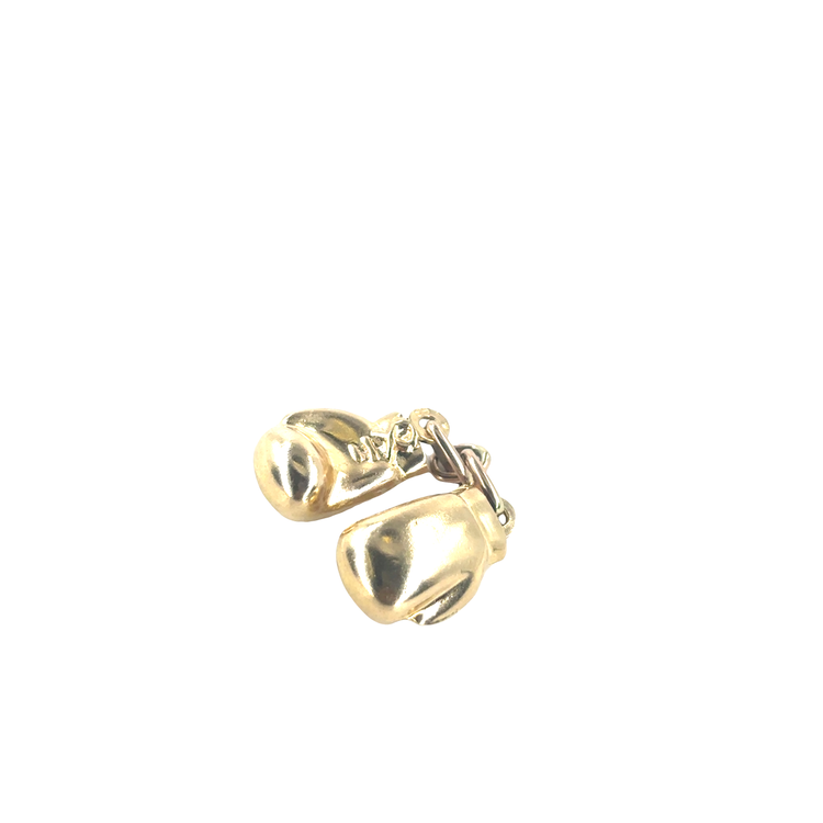 Men’s 9ct Yellow Gold Hollow Boxing Glove Pendant - 1.9g 1.5cm