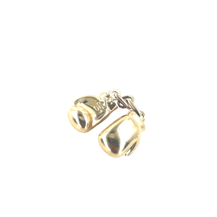 Men’s 9ct Yellow Gold Hollow Boxing Glove Pendant - 1.9g 1.5cm