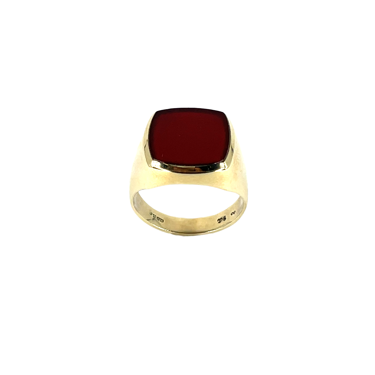 9ct Cornelian Signet Ring