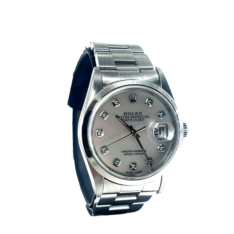 Rolex 34mm Steel