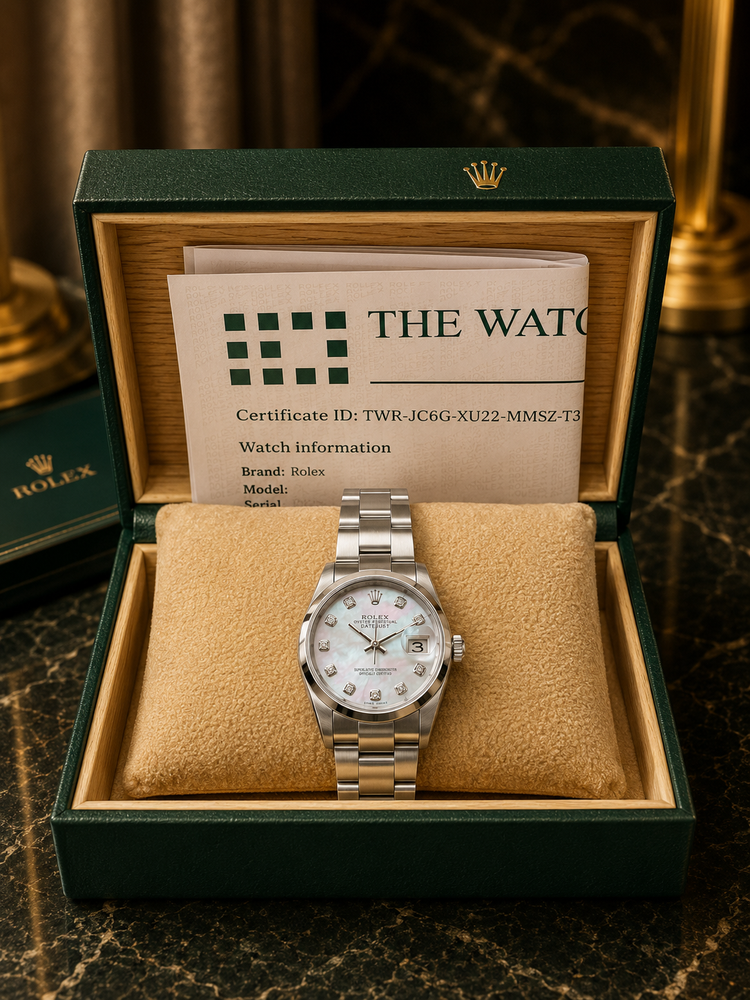 Rolex 34mm Steel
