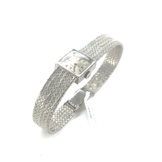 Women’s 9ct White Gold Rolex Vintage Cocktail watch