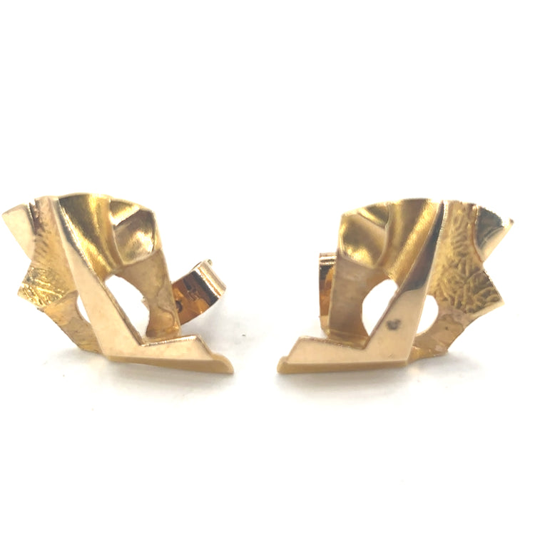 Women’s 14K Yellow Gold Lapponia Earrings - 2.3G