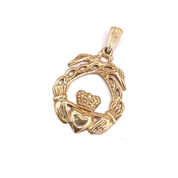 Women’s Claddagh Pendant - 2g