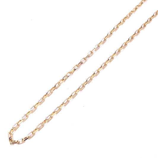 Women’s 9ct Yellow Gold Diamond Cut Belcher Chain - 10g