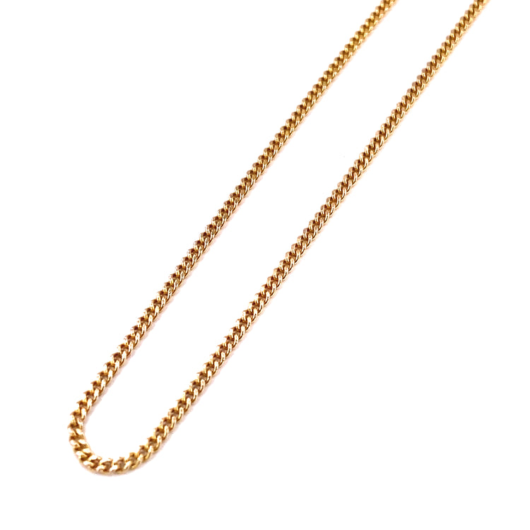 Women’s 9ct Yellow Gold Fine Curb Chain - 2.2g