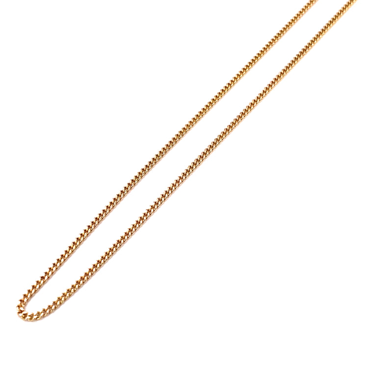 Women’s 9ct Yellow Gold Fine Curb Chain - 2.2g