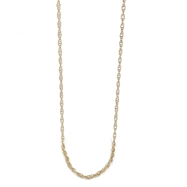 Women’s 9ct Yellow Gold Rope Chain