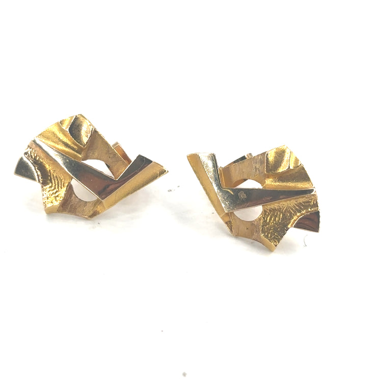 Women’s 14K Yellow Gold Lapponia Earrings - 2.3G