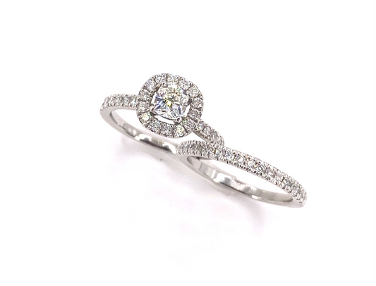 Platinum Diamond Engagement Set - 1.70ct