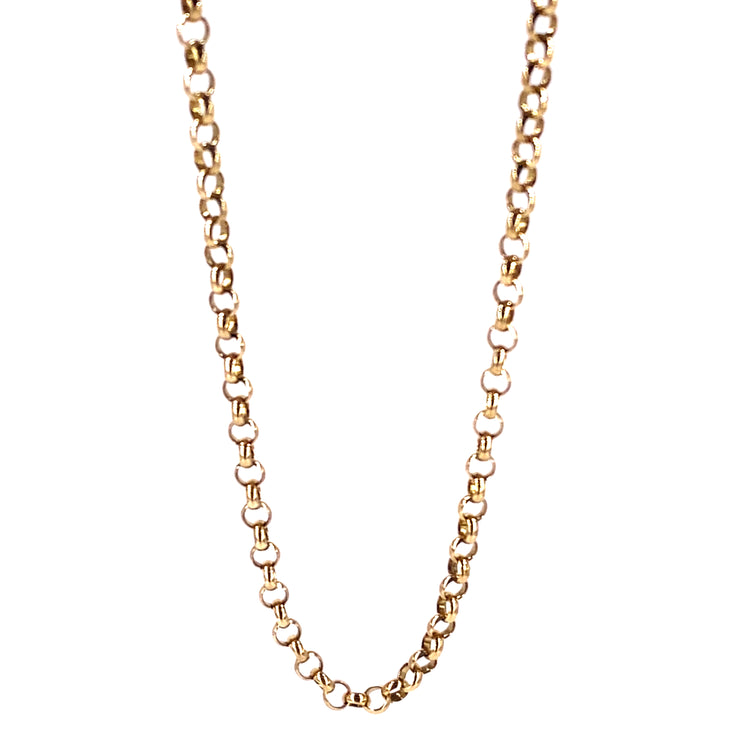 Women’s 9ct Yellow Gold Belcher Chain 24” 11.4g