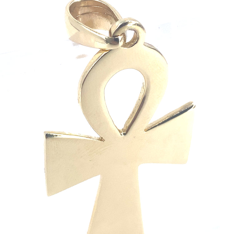 Men’s 9ct Yellow Gold Ankh Pendant