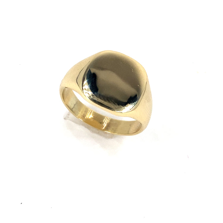 Men’s 9ct Yellow Gold Signet Ring - 5.8g