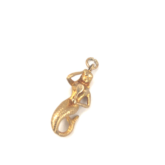 Women’s 9ct Yellow Gold Mermaid Charm - 3G