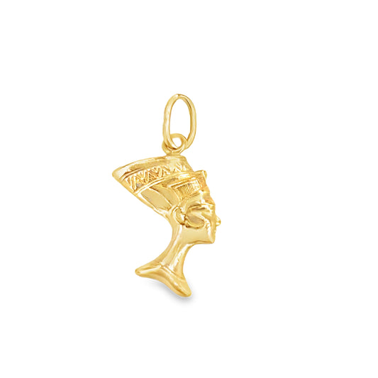 Women’s 9ct Yellow Gold Nefertiti Pendant -1.7g