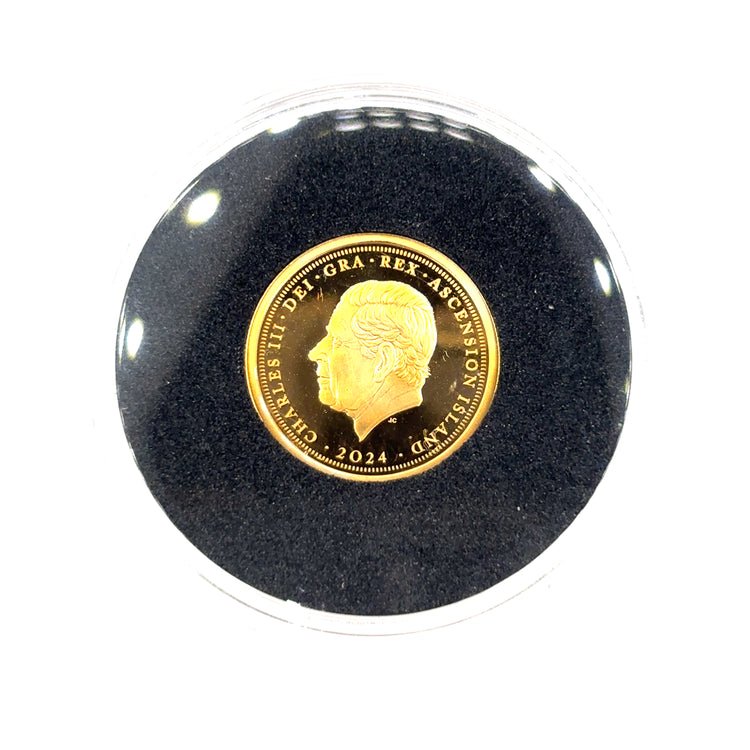 22ct VE Day 80th Anniversary Gold Proof Half Sovereign - 4g