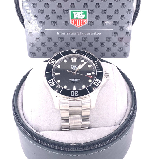 Men’s Stainless Steel Tag Heuer Aqua Racer Watch