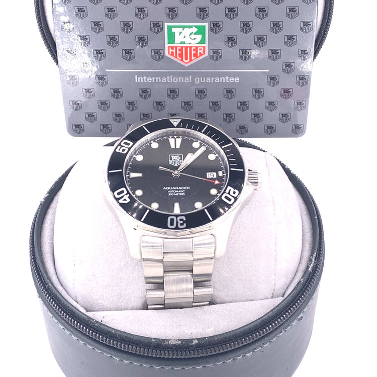 Men’s Stainless Steel Tag Heuer Aqua Racer Watch