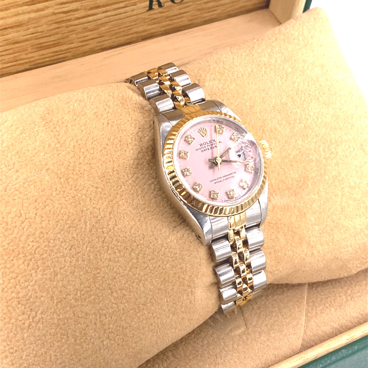 Women’s Bimetallic Rolex Datejust Watch - 26mm