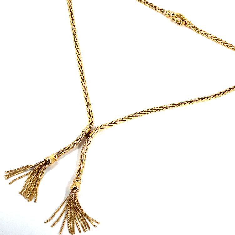 Women’s 9ct Yellow Gold Vintage Style Rope Necklace - 17.3G