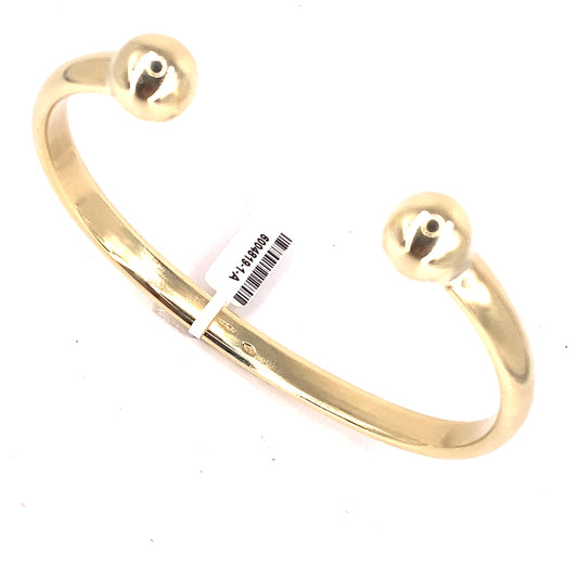 Women’s 9ct Yellow Gold Torque Bangle - 33g